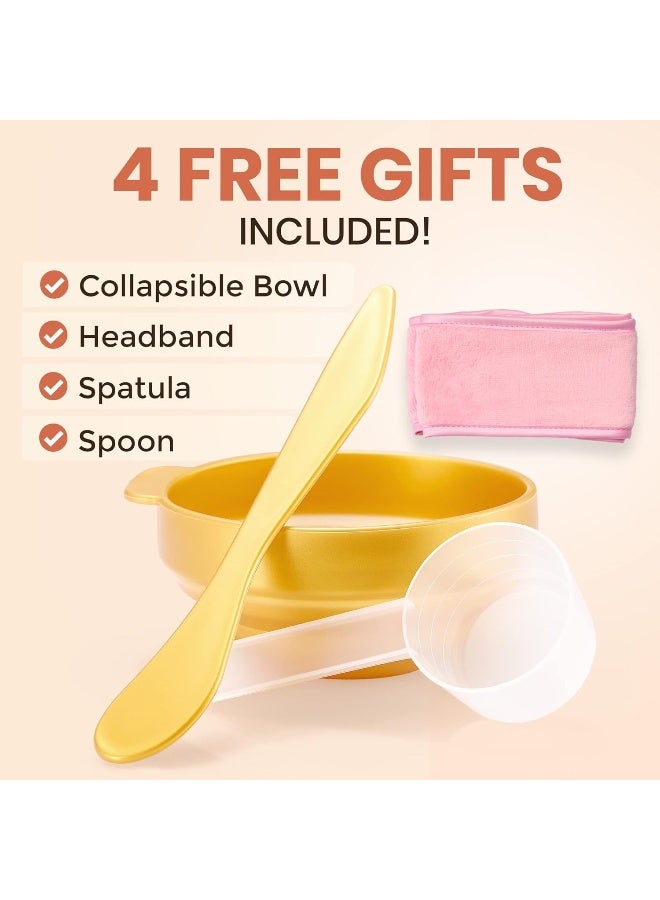 BRÜUN مجموعة قناع الجيلي القابل للتقشير - قناع مطاطي متميز - 10 علاجات - Image 2