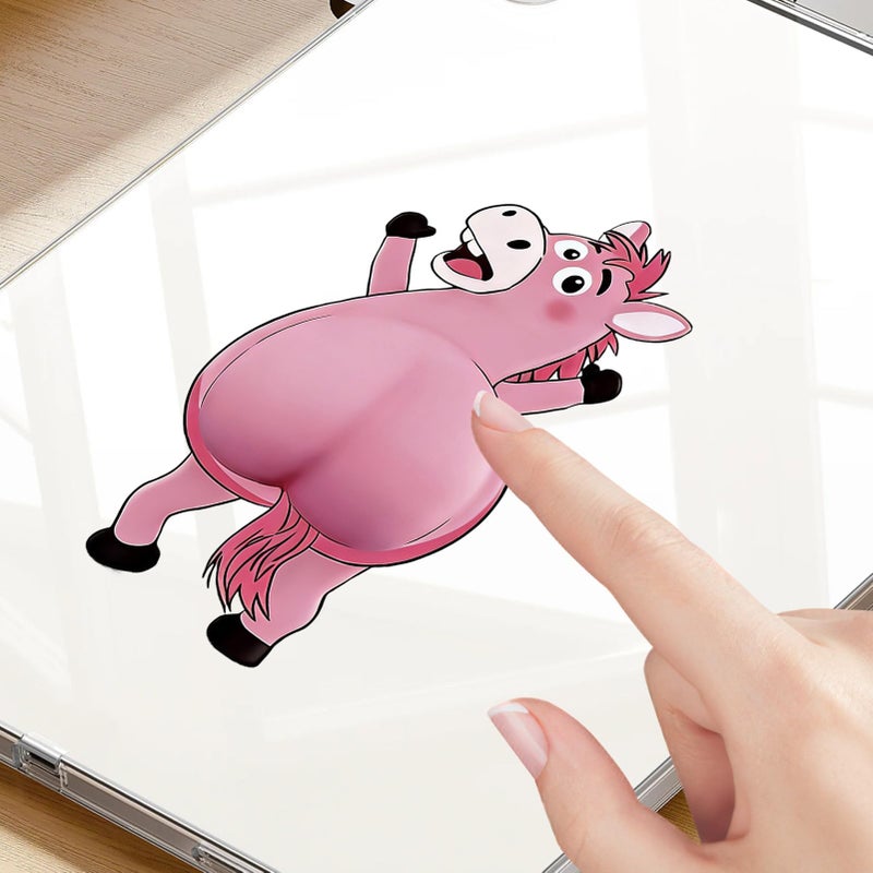 Cute Cartoon Horse 3D Stickers Set Of 7 Colors For Water Bottle Crafts And Scrapbook - Image 4