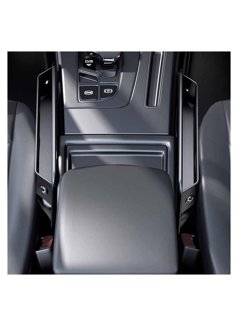 Y&D - SYOSI Car Seat Gap Storage, Leather Accessories for Front Premium Essential Storages, Adjustable Console Organizers Between Seats Phones, Glasses, Keys, Cards - Image 1