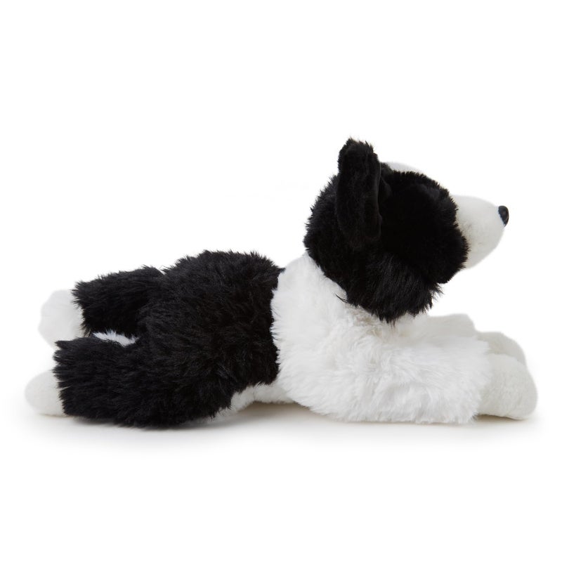 Zappi Co Border Collie Plush Dog (30 cm) - Adorable Herding Dog, Soft, Environmentally Friendly, Children's Best Friend for Comfort and Play, 100% Recycled - Image 2