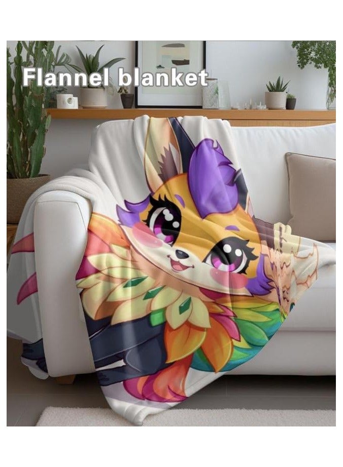 general Children's or student cartoon flannel thin blanket (warm and comfortable, suitable for sleep, games) 100cm*150cm - 219 - Image 1