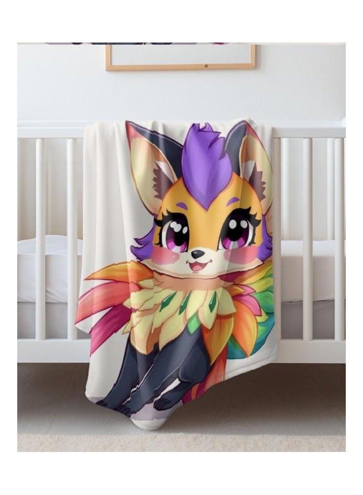 general Children's or student cartoon flannel thin blanket (warm and comfortable, suitable for sleep, games) 100cm*150cm - 219 - Image 5