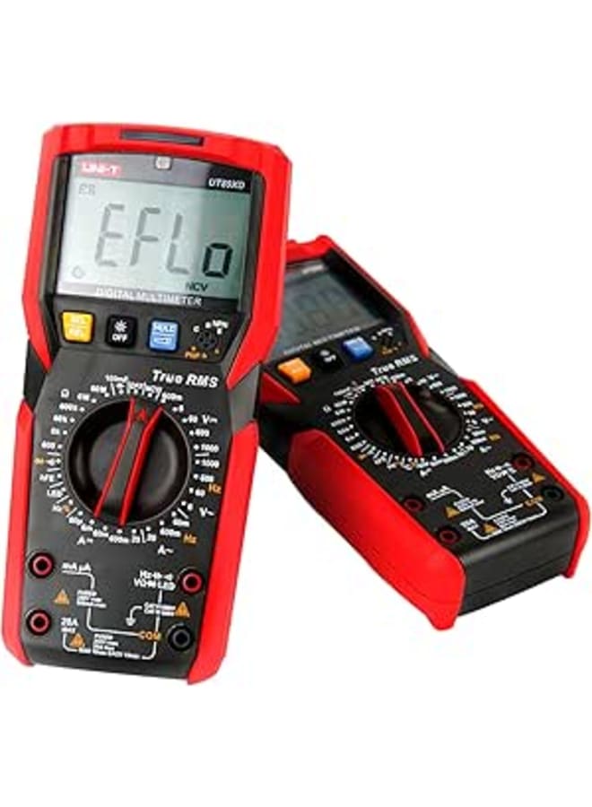 UNI-T All in One True RMS Digital Multimeter 20A High Current Digital Multimeter NCV/capacitor/triode/LED test/temperature and Live wire test | UT89X