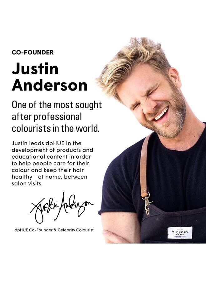 dpHUE Apple Cider Vinegar Hair Rinse, 8.5 oz - Shampoo Alternative & Scalp Cleanser - Removes Buildup & Protects Natural Hair Oils - Image 3