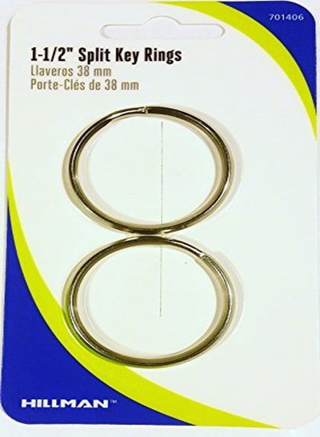 Hillman Key Ring,1-1/2" Split Ring 2cd - Image 2