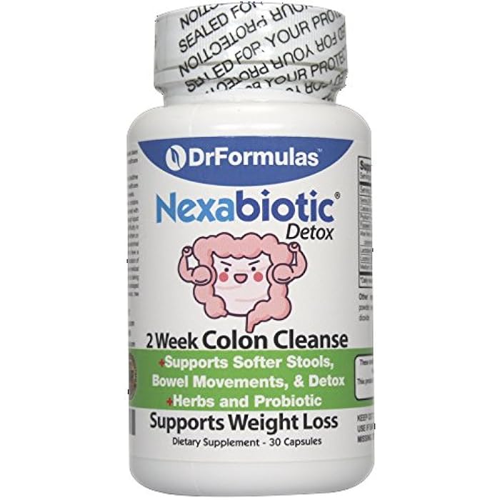 DrFormulas Probiotics for Women Weight Loss | Men & Women Colon Cleanse Detox | Nexabiotic 2 Week Fast & Quick Pills, Diet Supplements (Not Tea) - Image 1