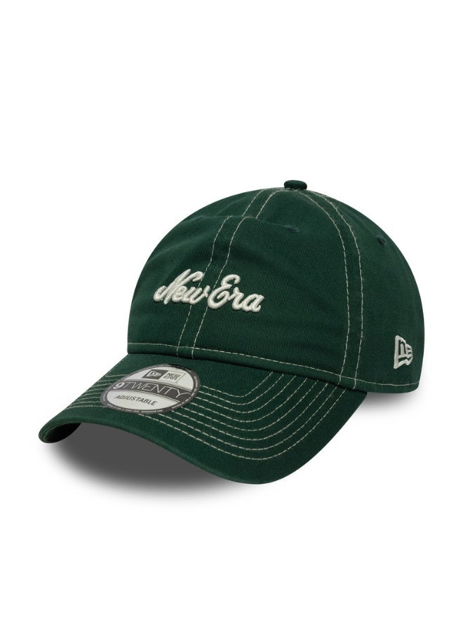 NEW ERA CONTRAST STITCH 9TWENTY NEWERA  DKGWHI - Image 2