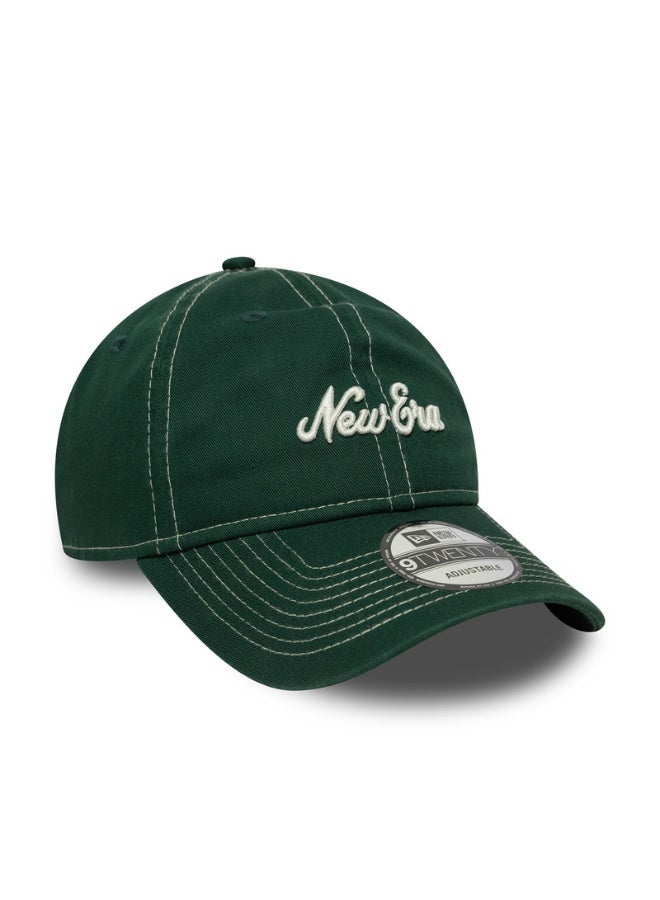 NEW ERA CONTRAST STITCH 9TWENTY NEWERA  DKGWHI - Image 1