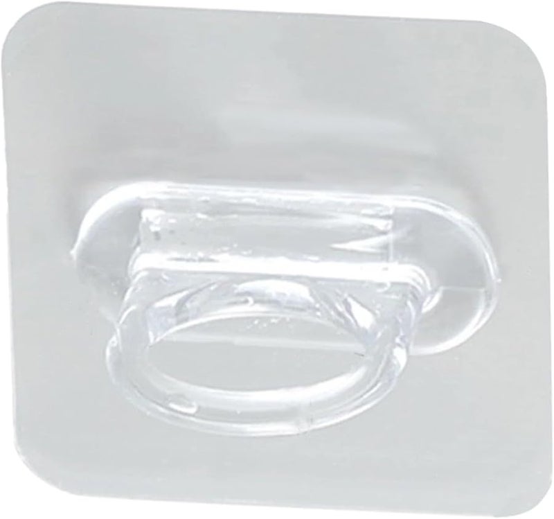 Adhesive Spray Bottle Hooks 20Pcs White Easy Install Bathroom Kitchen Home Hotel - Image 1