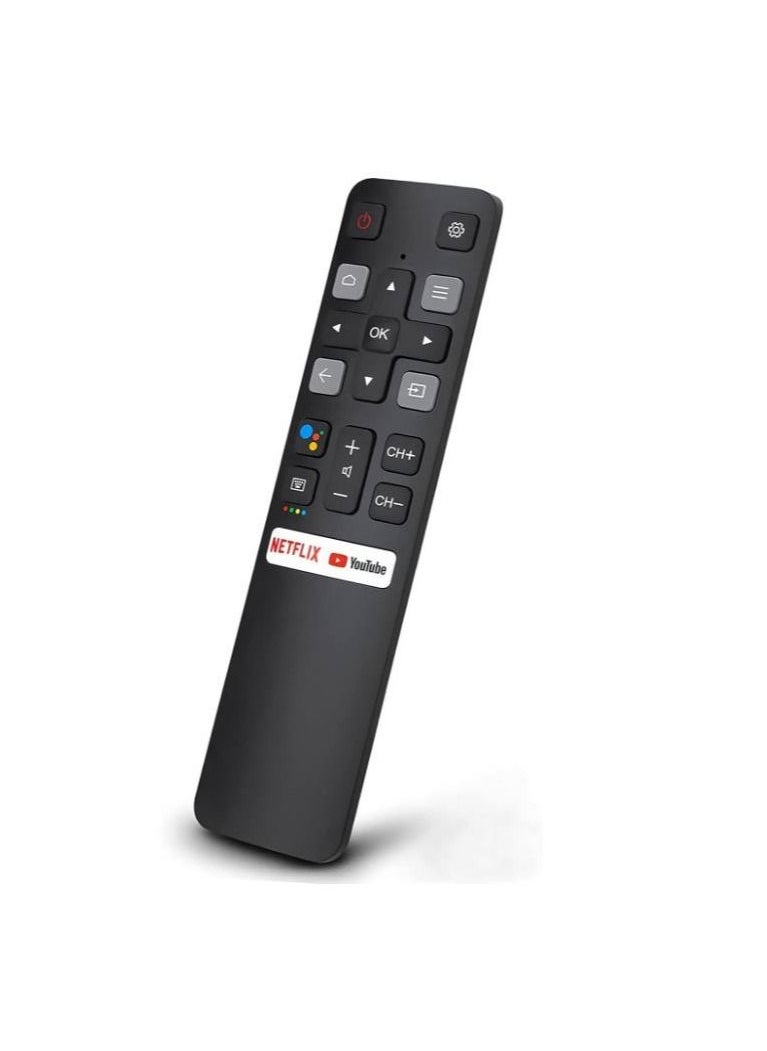 BURAQ Voice Remote Control for TCL Android TV, New Upgraded Replacement RC802V for TCL TVs, 40S330 32S330 40S334 32S334 70S430 32A325 32A323 65Q637 55S430 43S430 55Q637 43S434 75S434 32P30S  - Image 1