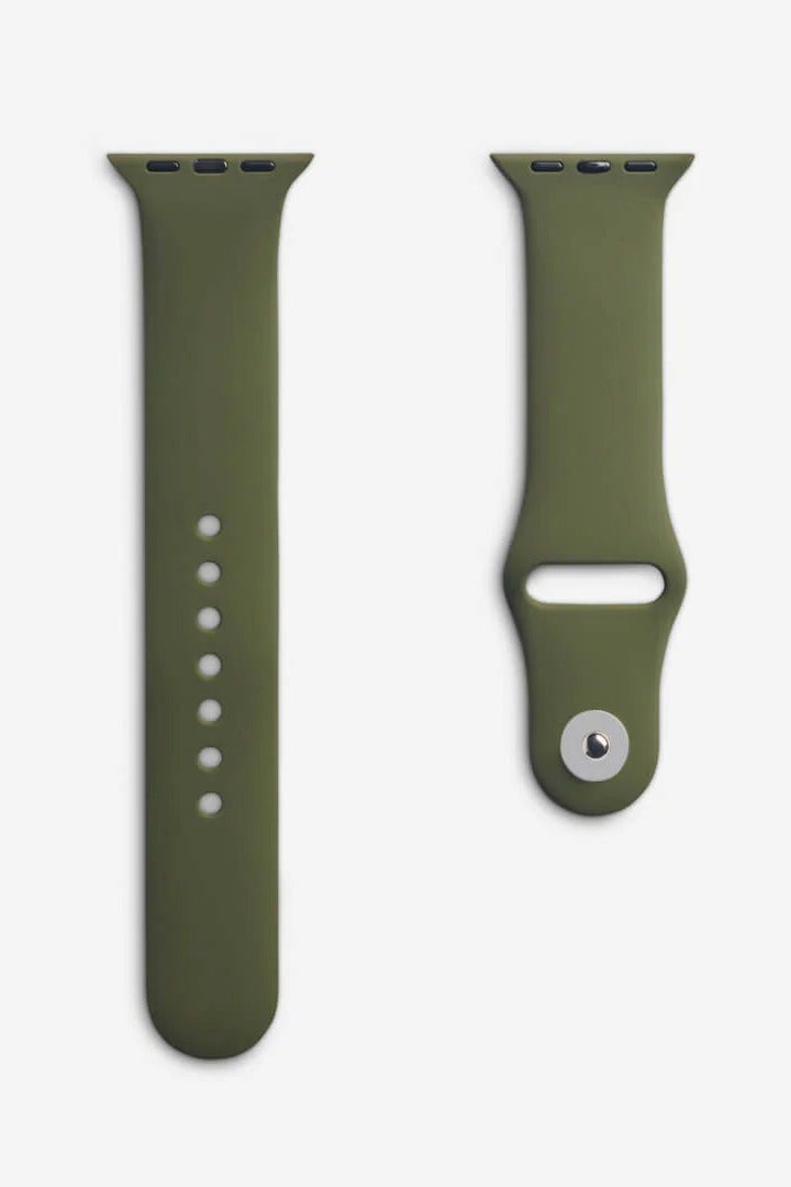 TIGER Soft Silicone TPU Band Strap Compatible for Apple watch 38/40/41/42mm - Image 1