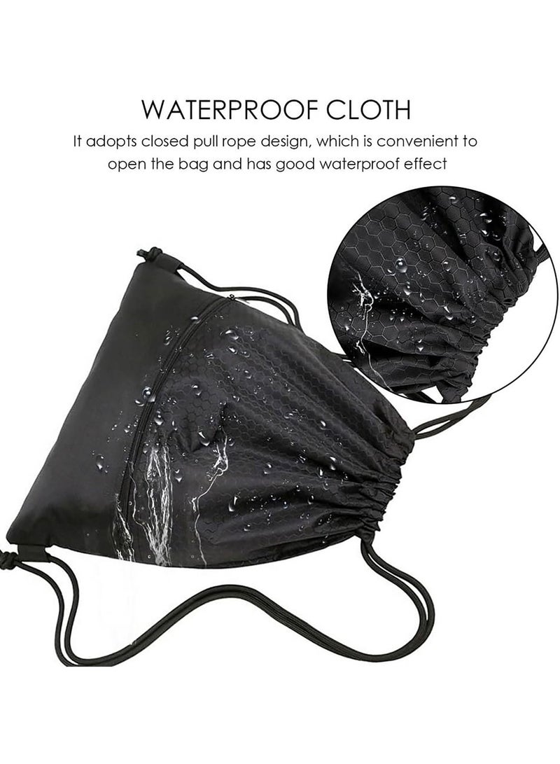 ToolHouse Fitness Backpack, Adjustable Waterproof Drawstring Backpack, Large Capacity Sports Drawstring Bag, Suitable for Workout, Travel and Daily Use - Image 2