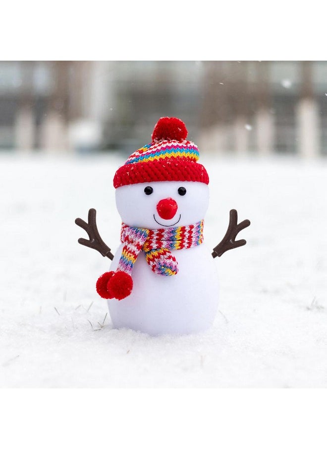 Artibetter - 100Pcs Plastic Snowman Hand Mini Reindeer Elk Antler Deer Horn Branch Christmas Snowman Making Hand Snowman Making Accessories For Diy Craft Making - Image 1