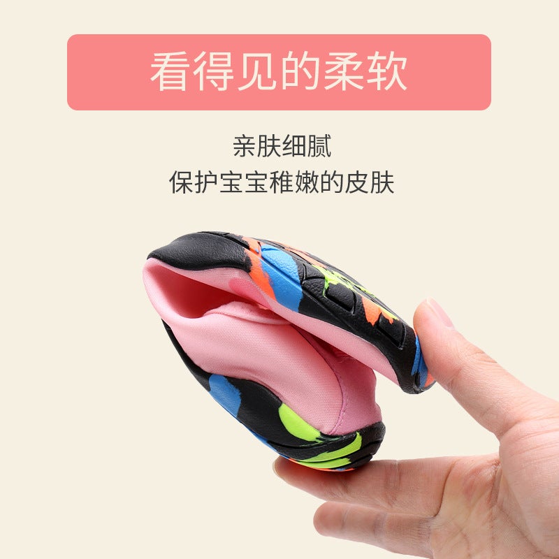 Manufacturers wholesale children's cartoon outdoor trail shoes thickened non-slip beach socks Baby Home soft shoes - Image 3