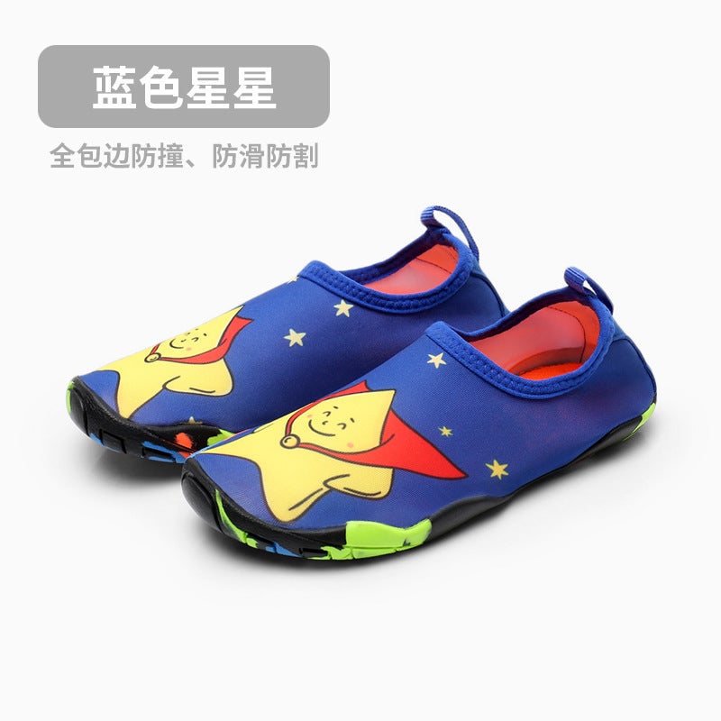 Manufacturers wholesale children's cartoon outdoor trail shoes thickened non-slip beach socks Baby Home soft shoes - Image 1