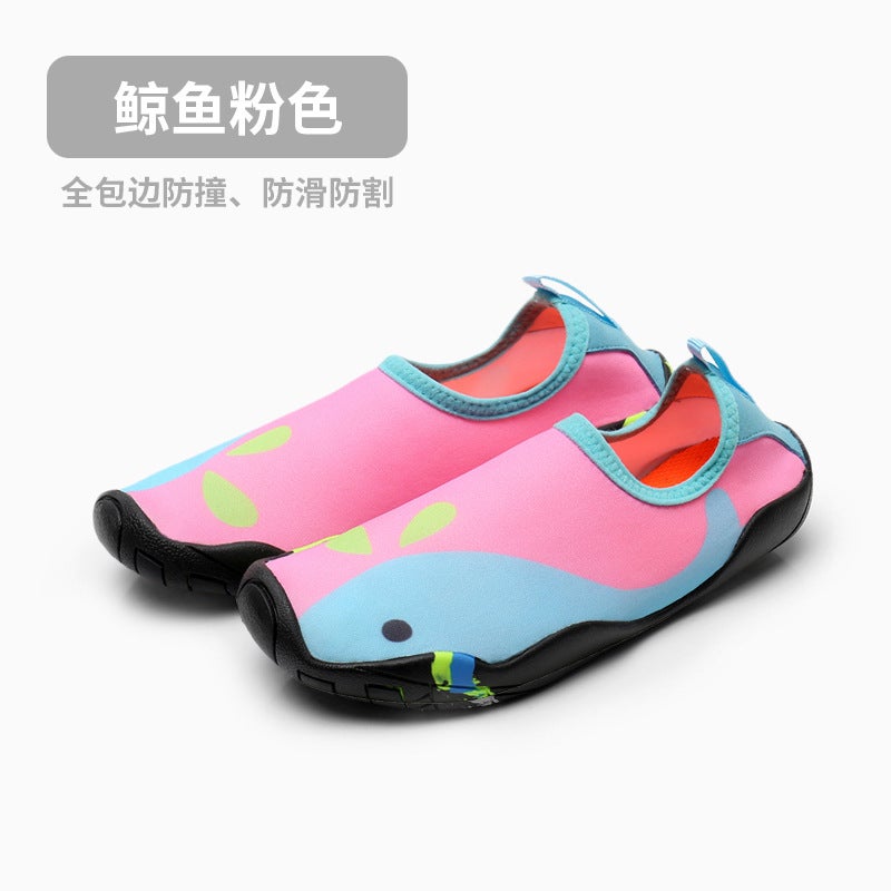 Manufacturers wholesale children's cartoon outdoor trail shoes thickened non-slip beach socks Baby Home soft shoes - Image 5