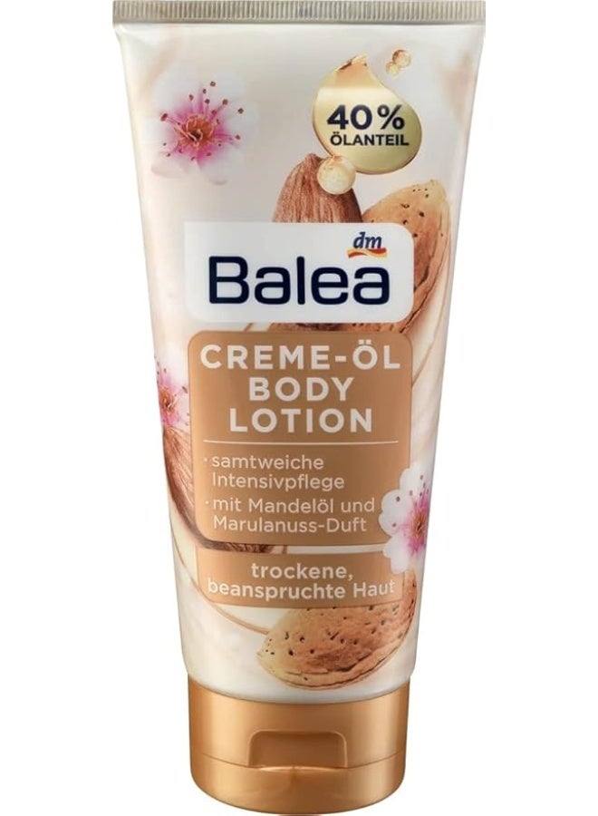 باليا لوشن للجسم كريم زيتي من باليا، لوشن للجسم بزيت اللوز 200 مل - Image 1