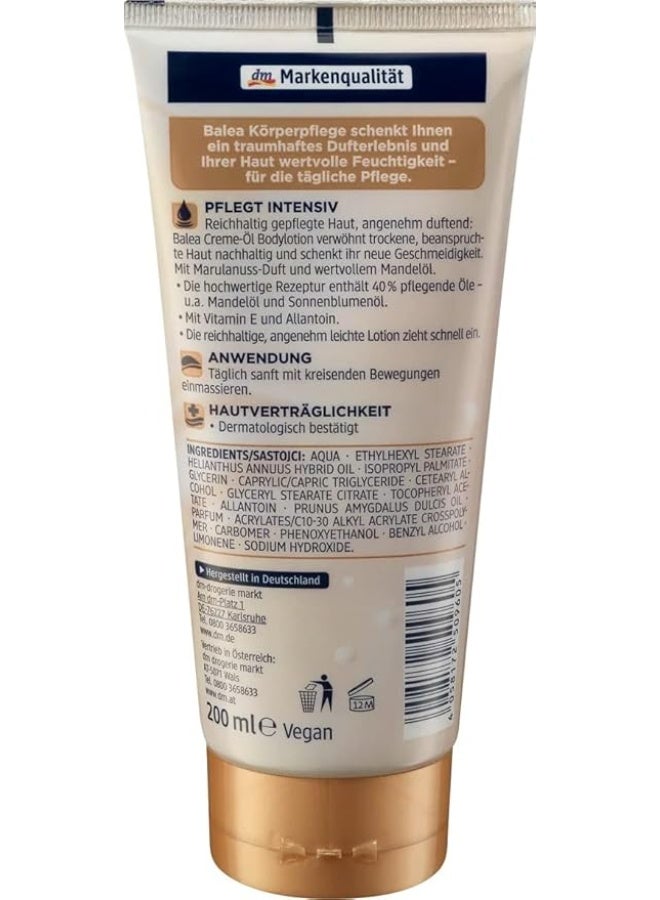 باليا لوشن للجسم كريم زيتي من باليا، لوشن للجسم بزيت اللوز 200 مل - Image 2