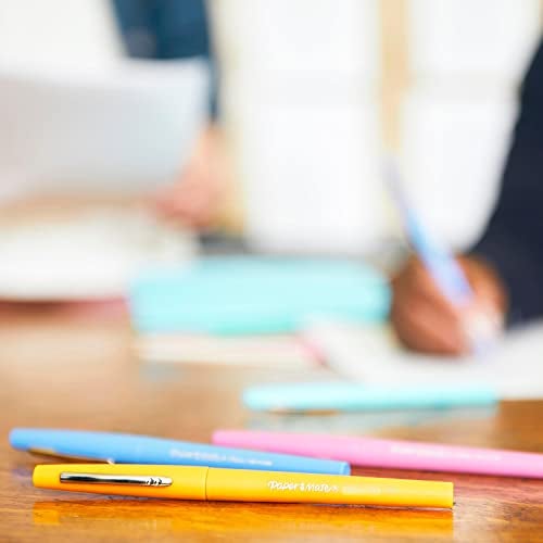 Paper Mate Flair Felt Tip Pens, Medium Point (0.7mm), Limited Edition Candy Pop, Assorted Colors, 12 Count - Creative Fun, Teacher Gift, Arts & Crafts - Image 5