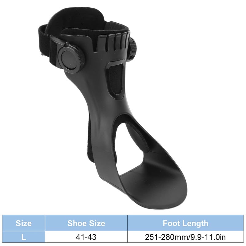 klarako AFO Ankle Brace,  Drop Foot Brace Orthosis Foot Drop Orthosis AFO Ankle Brace for Hemiplegia Stroke Shoes Walking(L-Left) - Image 4