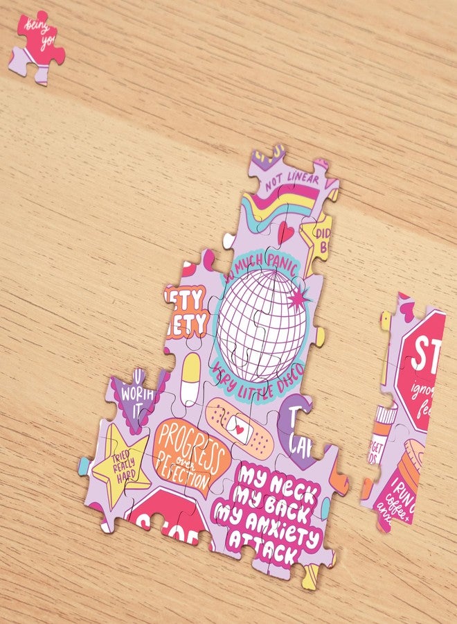 Bubblegum Stuff Anti-Anxiety Puzzle - 1000-Pieces Of Medidative Creativity - Unwind Your Mind - Unleash Your Cognitive Skills - It’s Cheaper Than Therapy! - Image 3