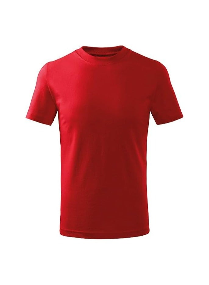 PRINTSHOP4ME 10 pcs Adult Round Neck Combed Men's T Shirt 190 GSM Pure Cotton Basic Colors  - Image 2