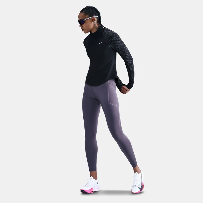 Nike Black Women's Tempo Flash Dri-FIT Running Top for Women | Best Price UAE