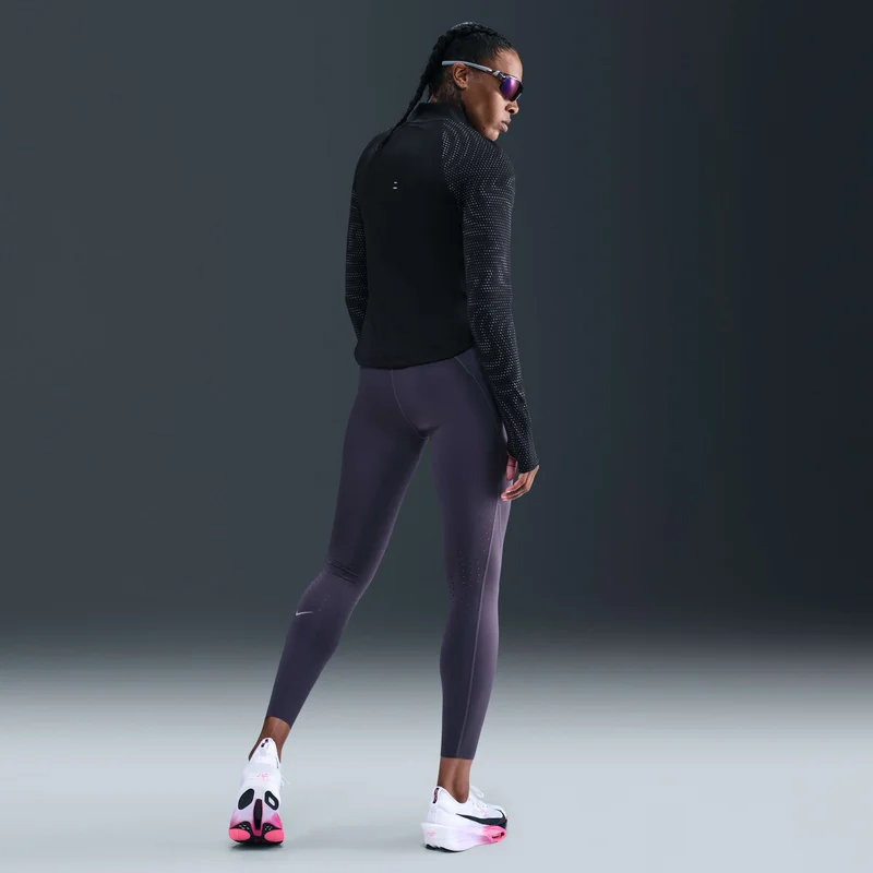 Nike Black Women's Tempo Flash Dri-FIT Running Top for Women | Best Price UAE