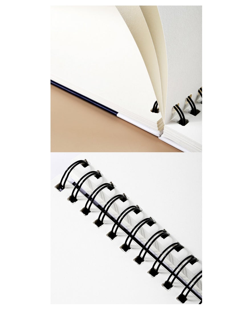 Deli 60-Sheet A4 Sketch Book 160gsm Plain Sheets  - Image 3
