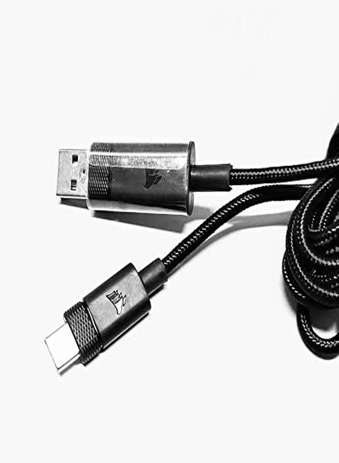 LZYDD كابل شحن USB-C من LZYDD لكيبورد الألعاب الميكانيكي Corsair K70 Pro RGB TKL وفأرة الألعاب اللاسلكية Dark Core RGB Pro SE / Corsair Sabre RGB PRO - Image 3