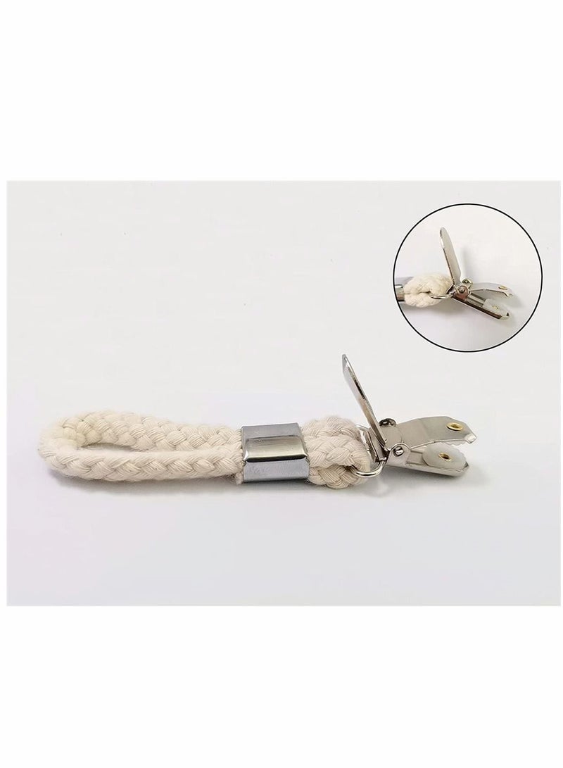 Tea Towel Clip Beach Hanging Storage Suitable for Cloth Items Home Kitchen and Bathroom Cabinets 4 Pcs - Image 3