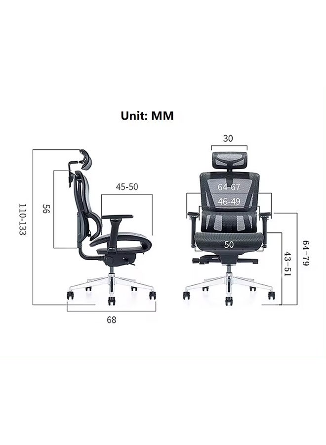 Generic Executive Multifunctional  High Back Mesh Chair  - Image 4