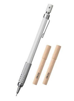 MUJI Low Center Of Gravity Mechanical Pencil [0.3Mm] + Muji Japan Mechanical Pencil Refill Leads [0.3Mm - Hb] 12Pcs X 2 Packs 