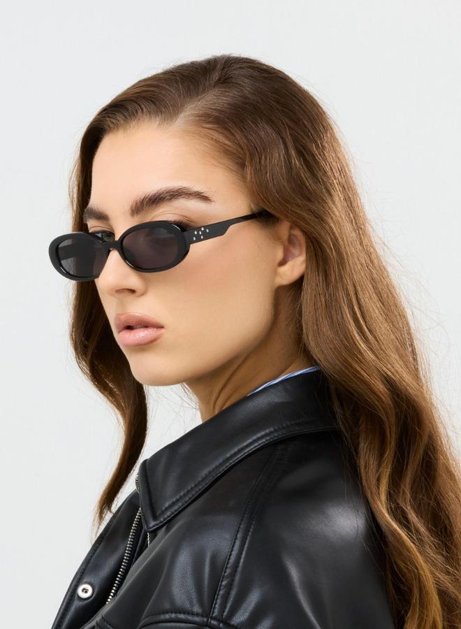 BlackOut Women Doris Oval Sunglasses - Image 4