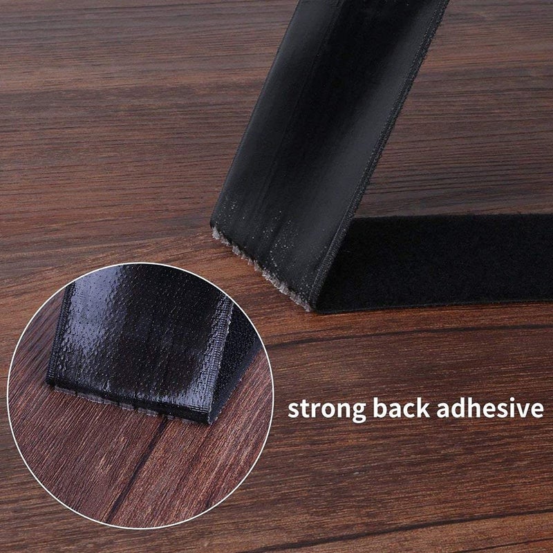 DIY Crafts DIY Crafts CTDIYHI51050 Reusable Hook Loop Strong Grip Fastener Male Femal Roll with Soft Touch Microfiber 1 12  - Image 2