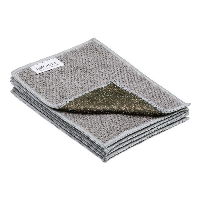 Microfiber Wholesale Microfiber Wholesale SaniScrubber Microfiber Dish Cloths 4X 6 Scrubs Cleans Dishes Sinks Counters Stove Tops Easy Rinsing Machine Washable 6 Pack