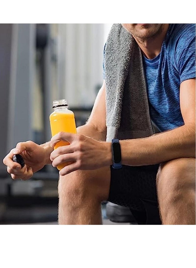 3-Piece Replacement Band For Xiaomi Mi Band 7 Multicolour - Image 3