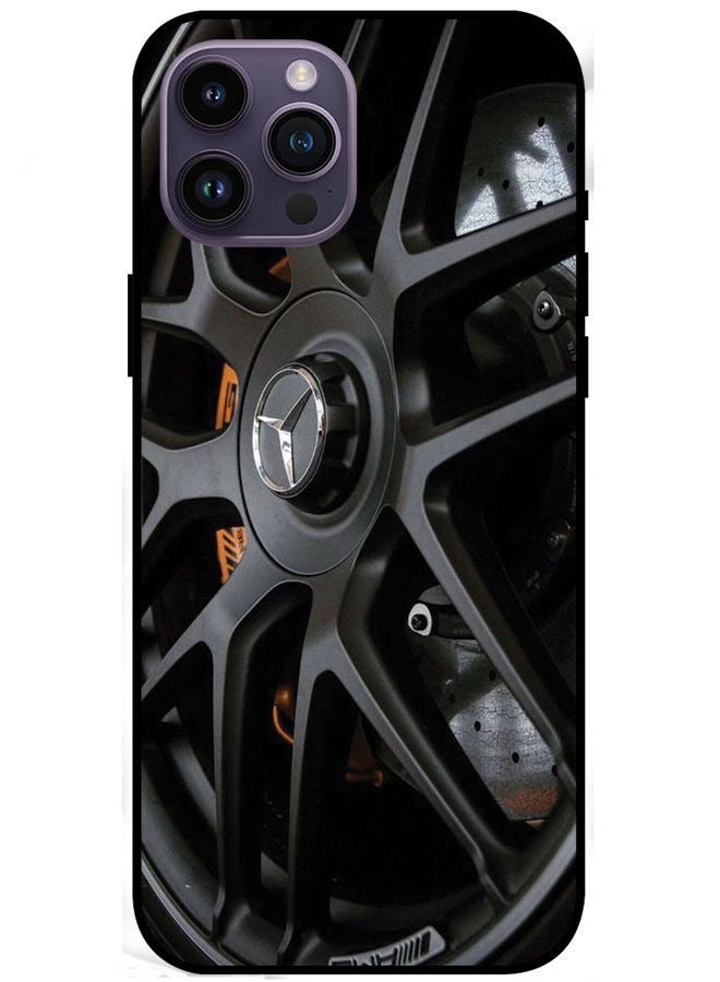 EYE CATCH Protective Case Cover For Apple iPhone 14 Pro Max Mercedes Wheel  - Image 1