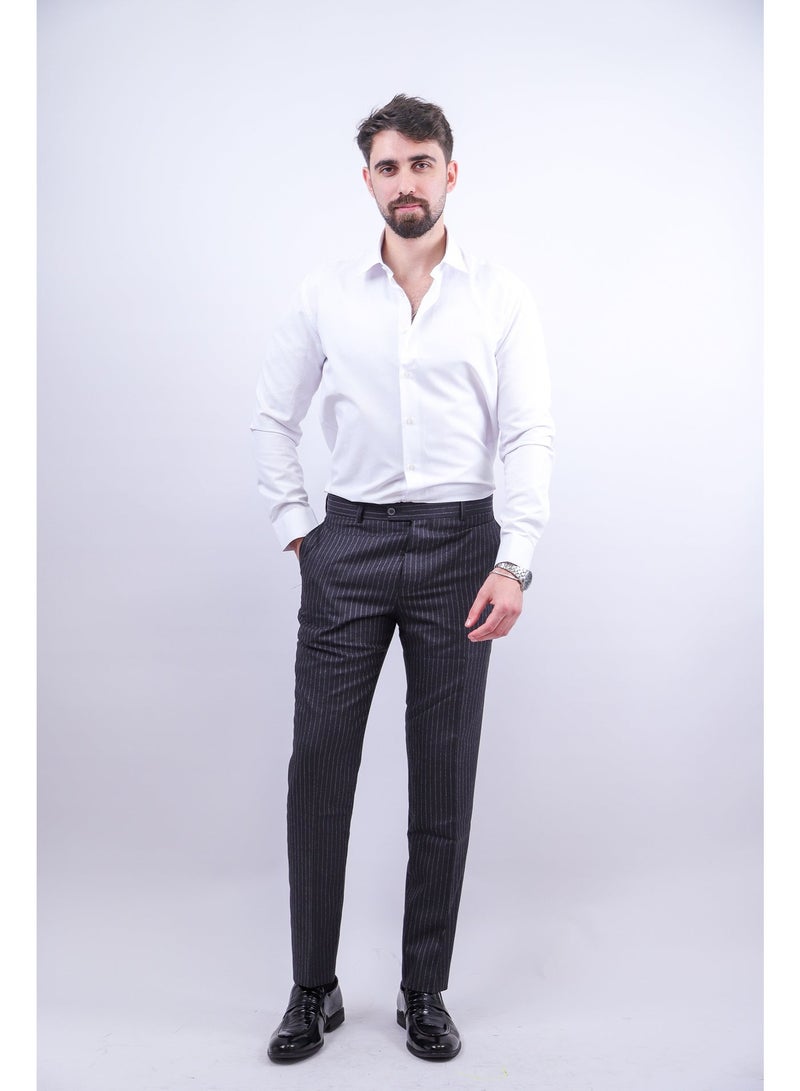 Levantino Classic Men's Formal Shirt- white - Image 1