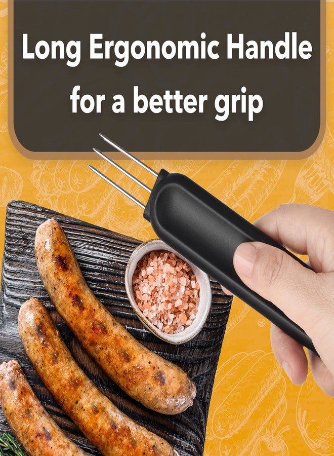 IMPRESA Extra Long Sausage Pricker Tool - Burst Prevention & Sausage Casing Pricker - Comfort Grip & Meat Tenderizer - Pack of 2, 6.5 x 1 in - Image 5