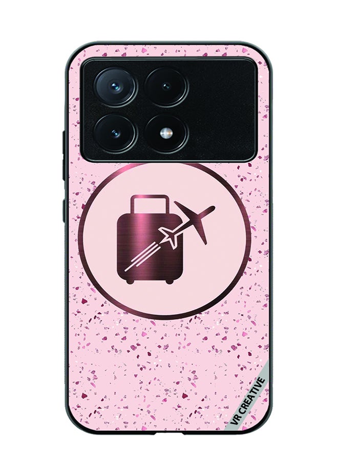 VR CREATIVE Protective Case Cover For Xiaomi Poco X6 Pro Travel Design Multicolour - Image 1