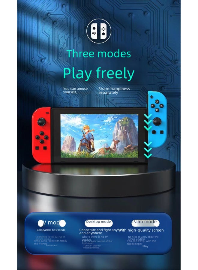 نيوترل مقبض Joycon الأيمن والأيسر القابل للتبديل، مقبض صغير بلوتوث، مقبض NS مخصص للألعاب، مقبض لاسلكي RGB مضيء - Image 3