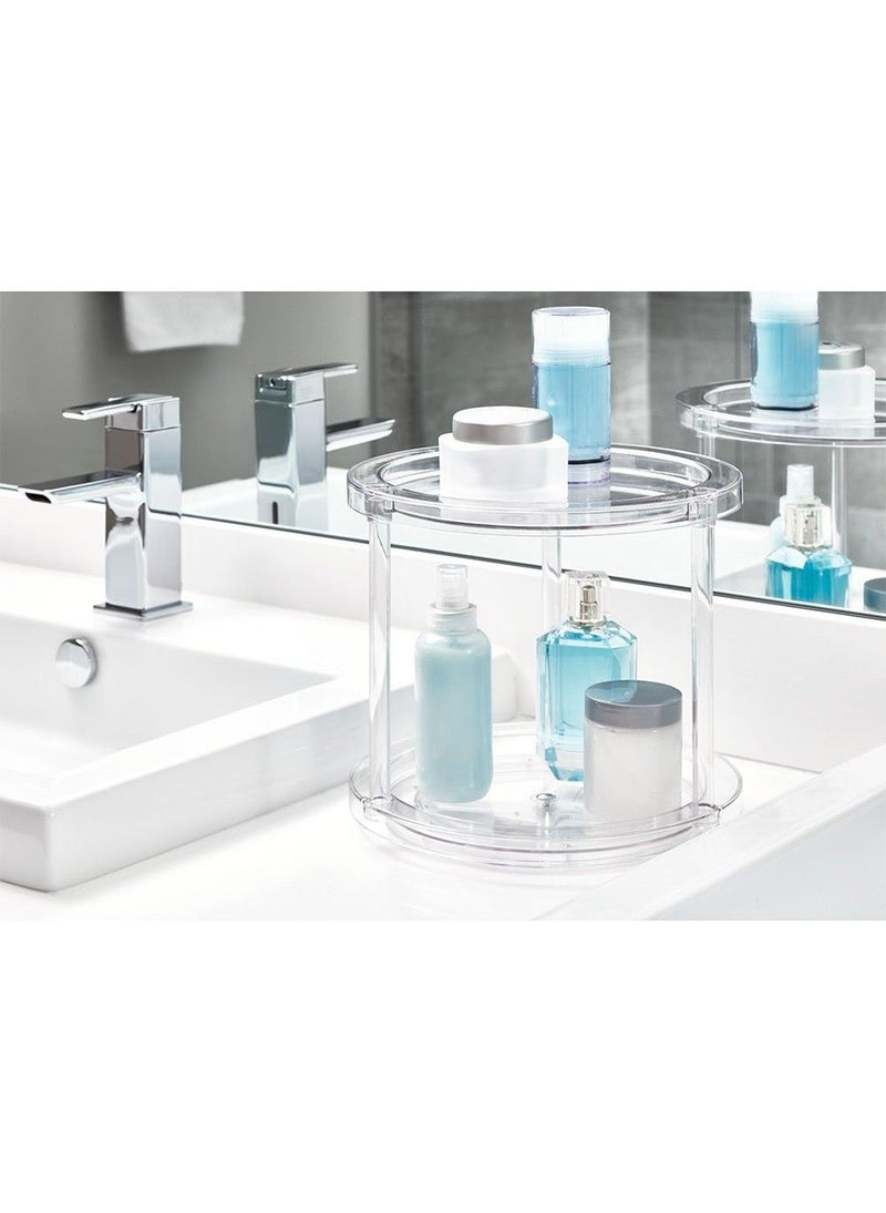 The Home Edit 2 Tier Turntable Clear 9.5 Inch - Image 3