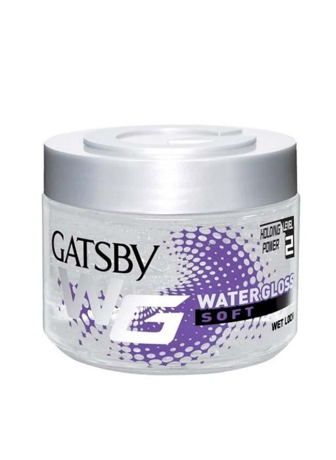 GATSBY Gatsby Water Gloss Hair Gel Holding Power 2 Soft 300 Grams  - Image 1