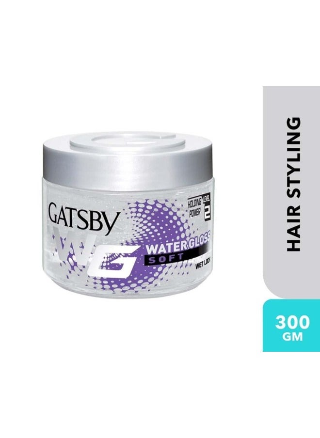 GATSBY Gatsby Water Gloss Hair Gel Holding Power 2 Soft 300 Grams  - Image 2