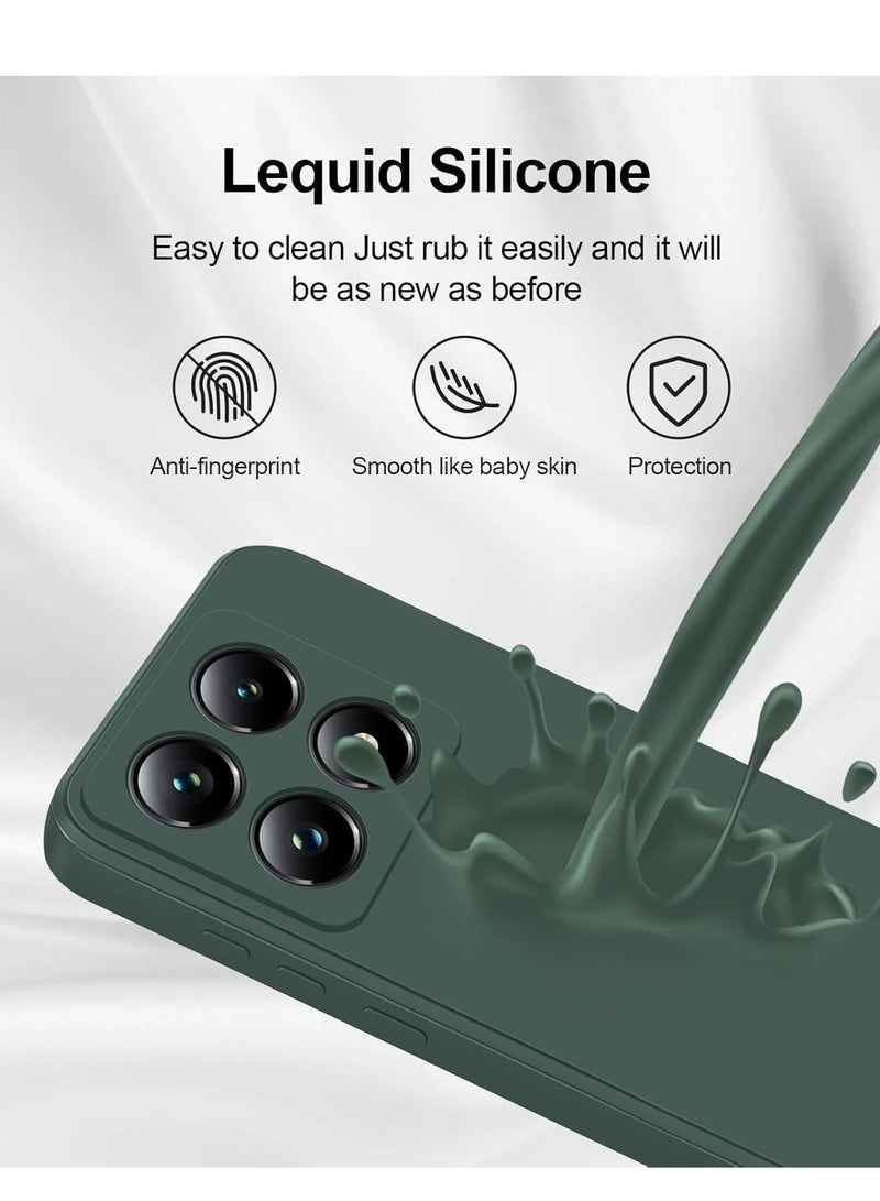 ELTRAZONE Xiaomi 14T 5G Case Cover – Premium Liquid Silicone Protective Case with Soft Inner Microfiber Lining, Cushion Shockproof Design, Slim Fit Soft Touch for Xiaomi 14T 6.6-inch – Durable, Stylish Protection for Your Smartphone - Image 5
