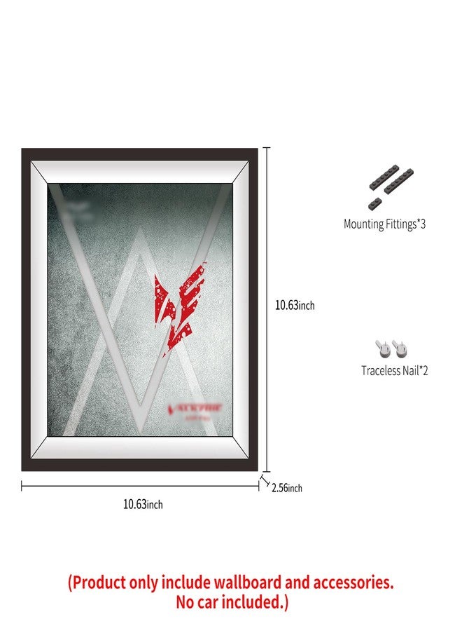 iLuane Display Wallboard for 76910, Adult Collectibles Wall Mount, Home or Office Décor (No Car Included) - Image 2
