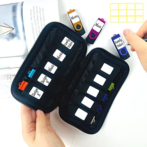 JBOS Flash Drive Case USB Storage Case JBOS USB Holder Storage Bag, Electronic Accessories Organizer for USB Flash Drive, USB Case, Thumb Drive Caes, Jump Drive Case, USB Organizer - Image 2