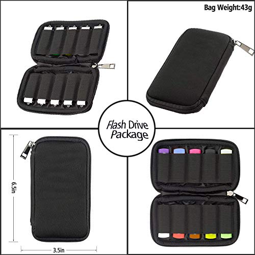 JBOS Flash Drive Case USB Storage Case JBOS USB Holder Storage Bag, Electronic Accessories Organizer for USB Flash Drive, USB Case, Thumb Drive Caes, Jump Drive Case, USB Organizer - Image 4
