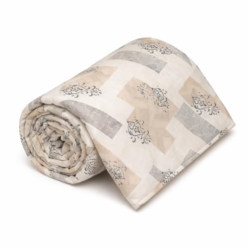 RRC Super Soft Microfiber Cotton Single Duvet Cover/Comforter Cover/Rajai Cover/Floral/Blanket Cover/Quilt Cover King Size 60X90(Inches) With Zipper With Four Corner Ties, 144 tc - Image 5